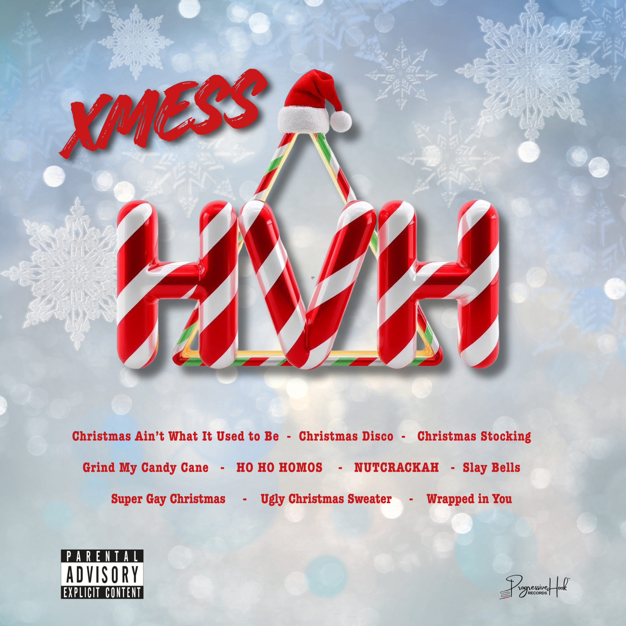 Xmess – Not So Christmas cover artwork
